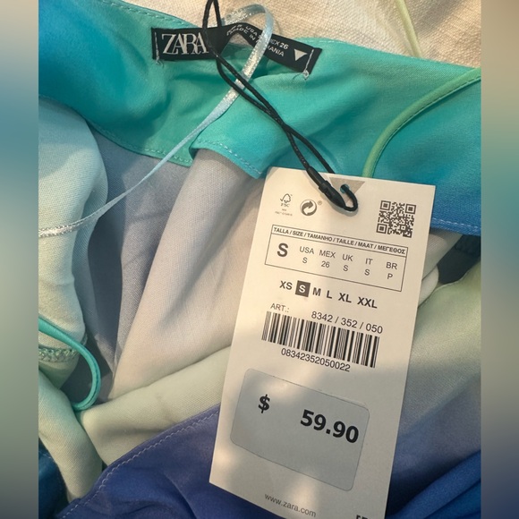 Tie dye maxi Zara dress - Picture 4 of 4